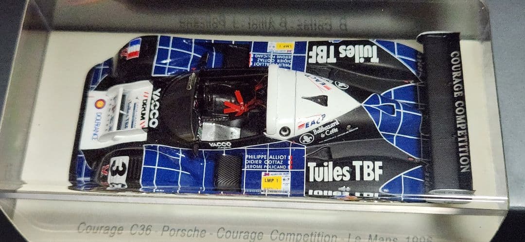 スパーク 1/43 クラージュC36 ポルシェ　Le Mans 1996