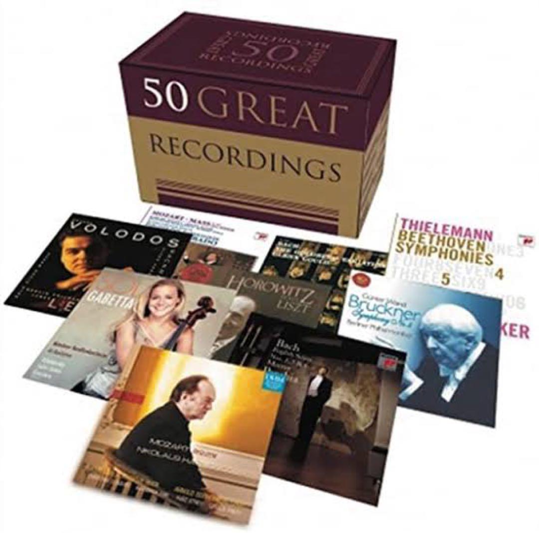 クラシック 50 Great Recordings 50CD Box Set
