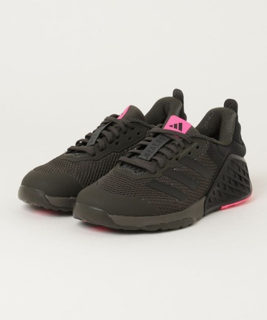 adidas レスミルズ ドロップセット3 黒 ピンク シューズ 28.0