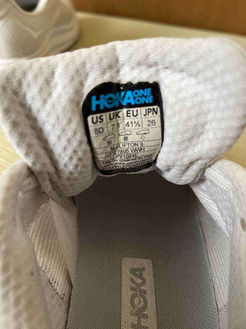 HOKA CLIFTON 9 クリフトン9 26cm