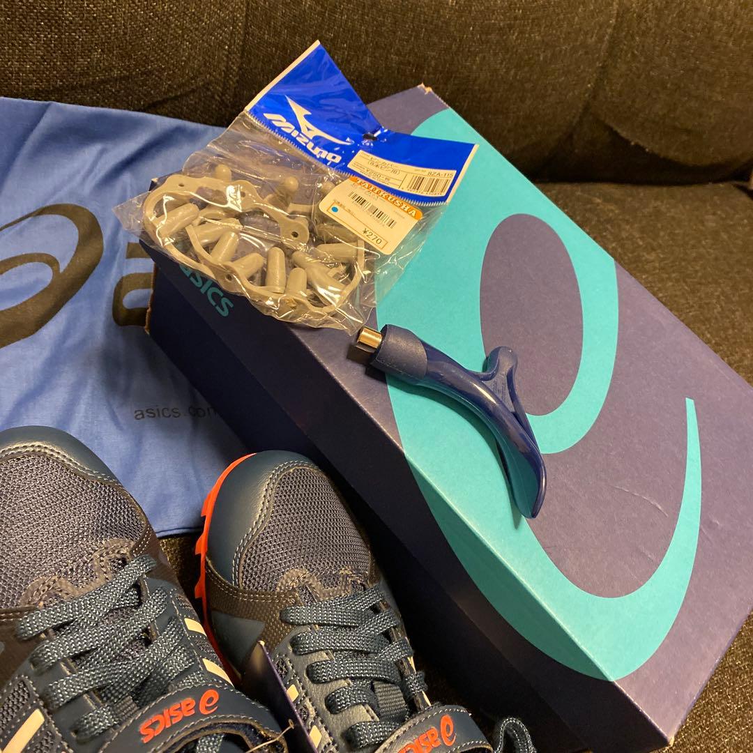 【未使用 】ASICS 陸上スパイク レディース23.5