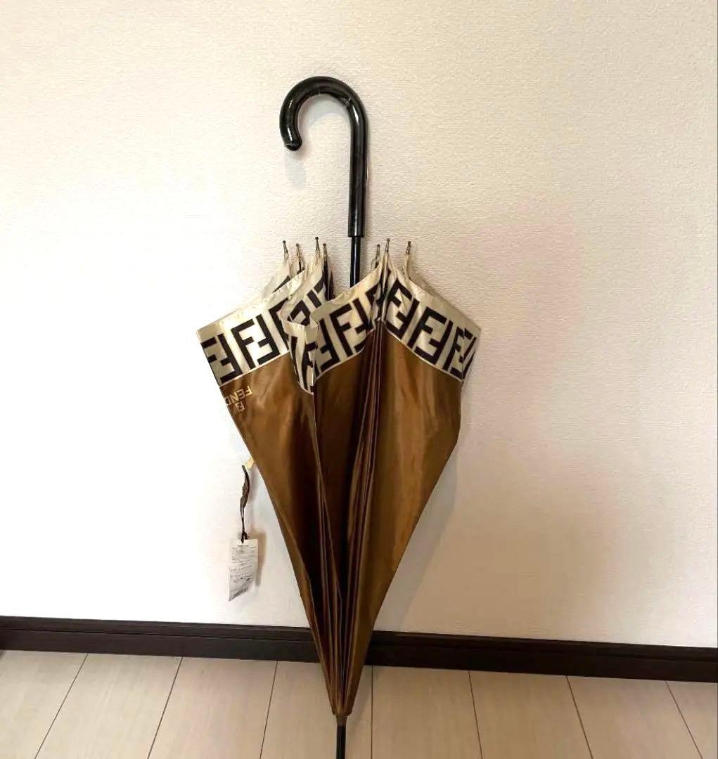 未使用　FENDI フェンディ長傘　傘　ズッカ