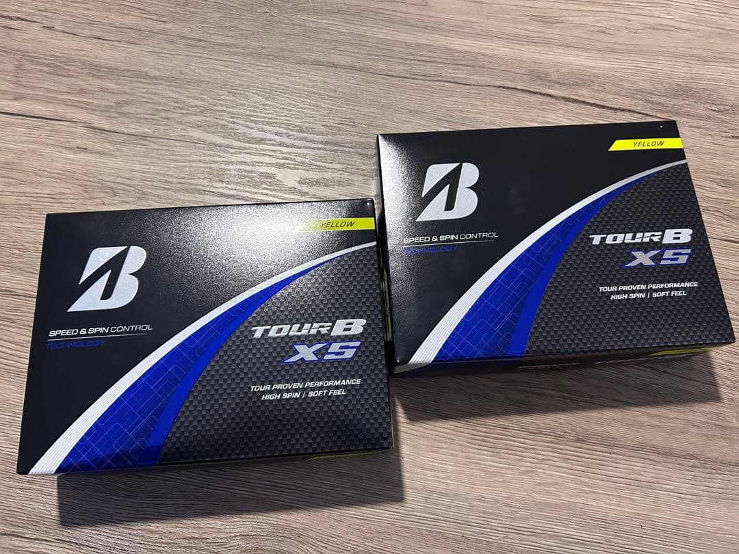 ブリヂストン TOUR B XSイエロー 2ダース 値引不可 ツアービー