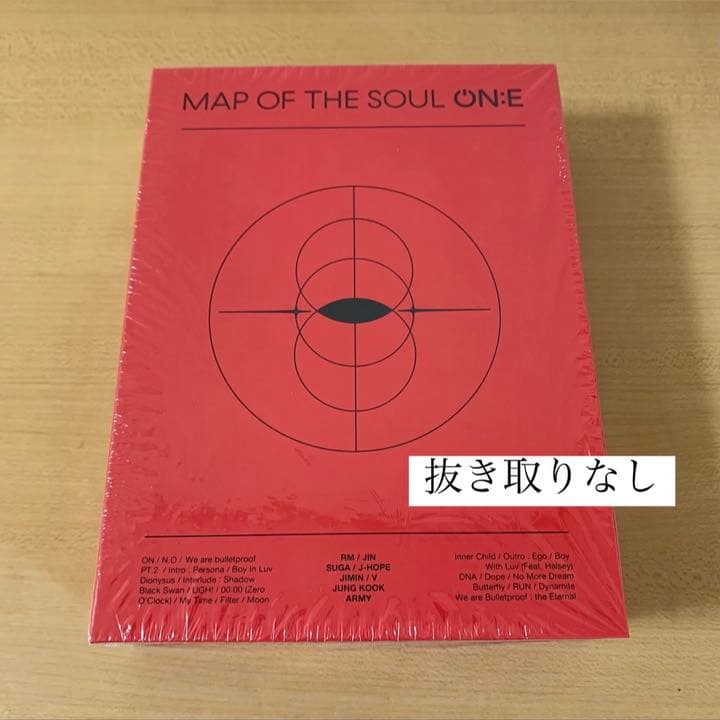 BTS AP OF THE SOUL ON:E DVD トレカあり　抜けなし