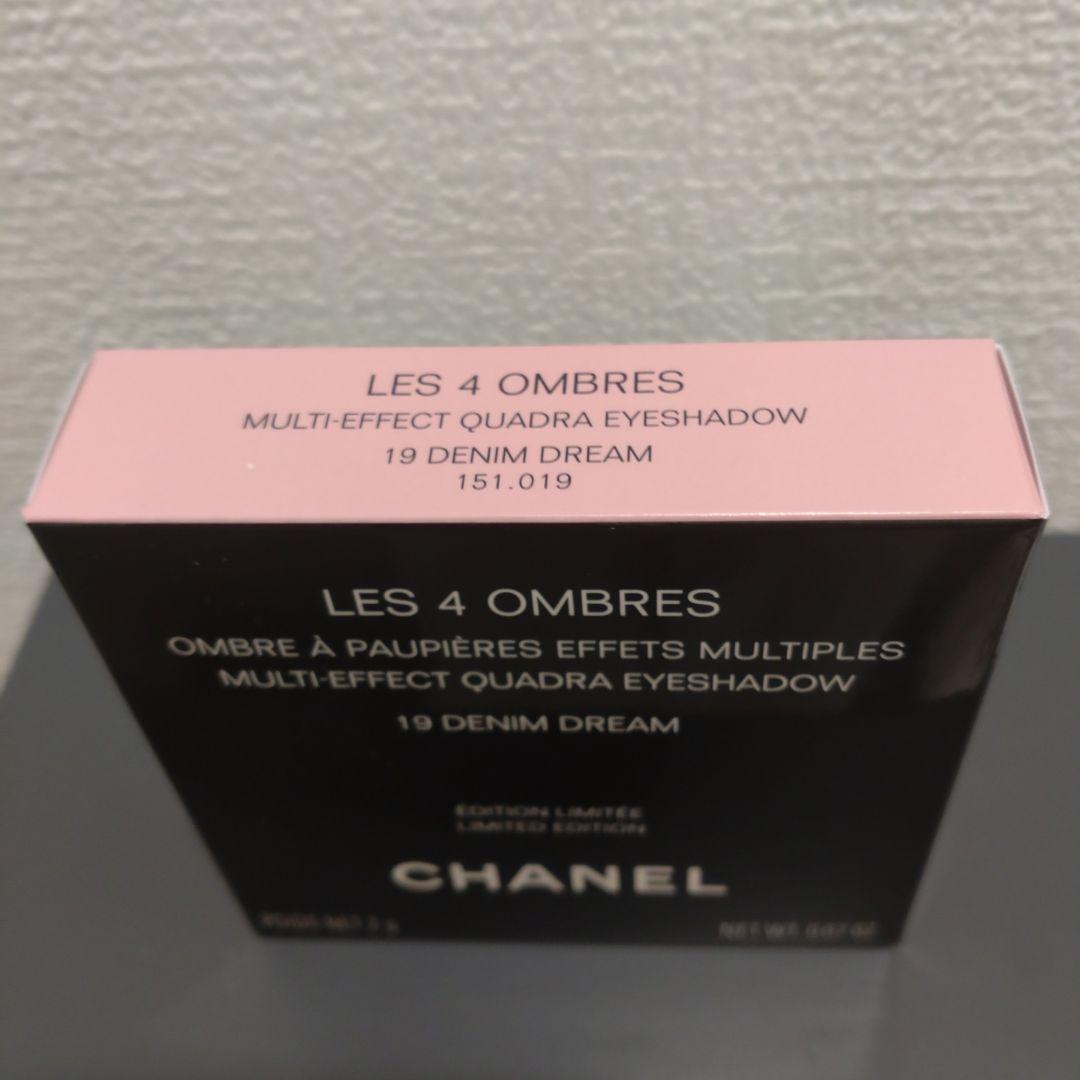 CHANEL レキャトル オンブル アイシャドウ　19 デニムドリーム　新品