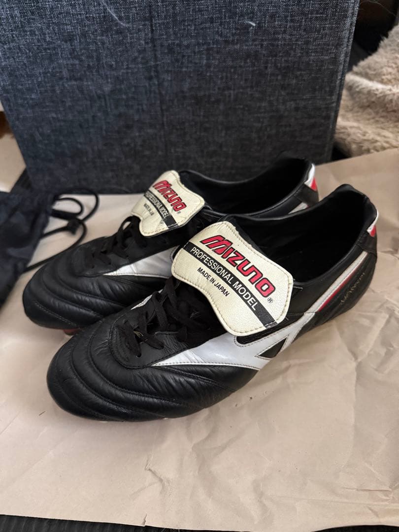【美品】Mizuno モレリア　27.5cm 取り替え式