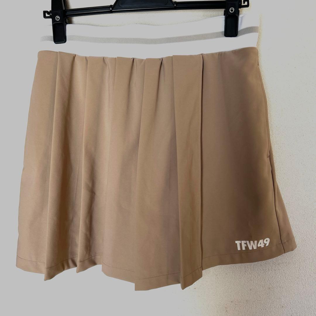 TFW49 レディース　ラッププリーツパンツ　L