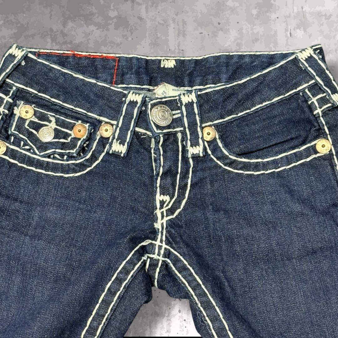 TRUE RELIGION JOEY SUPER T フレア Y2K USA製