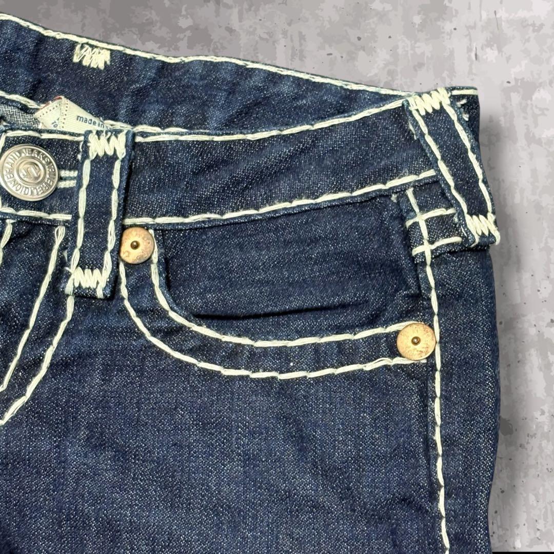 TRUE RELIGION JOEY SUPER T フレア Y2K USA製