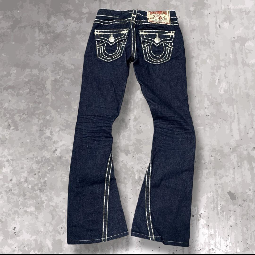TRUE RELIGION JOEY SUPER T フレア Y2K USA製
