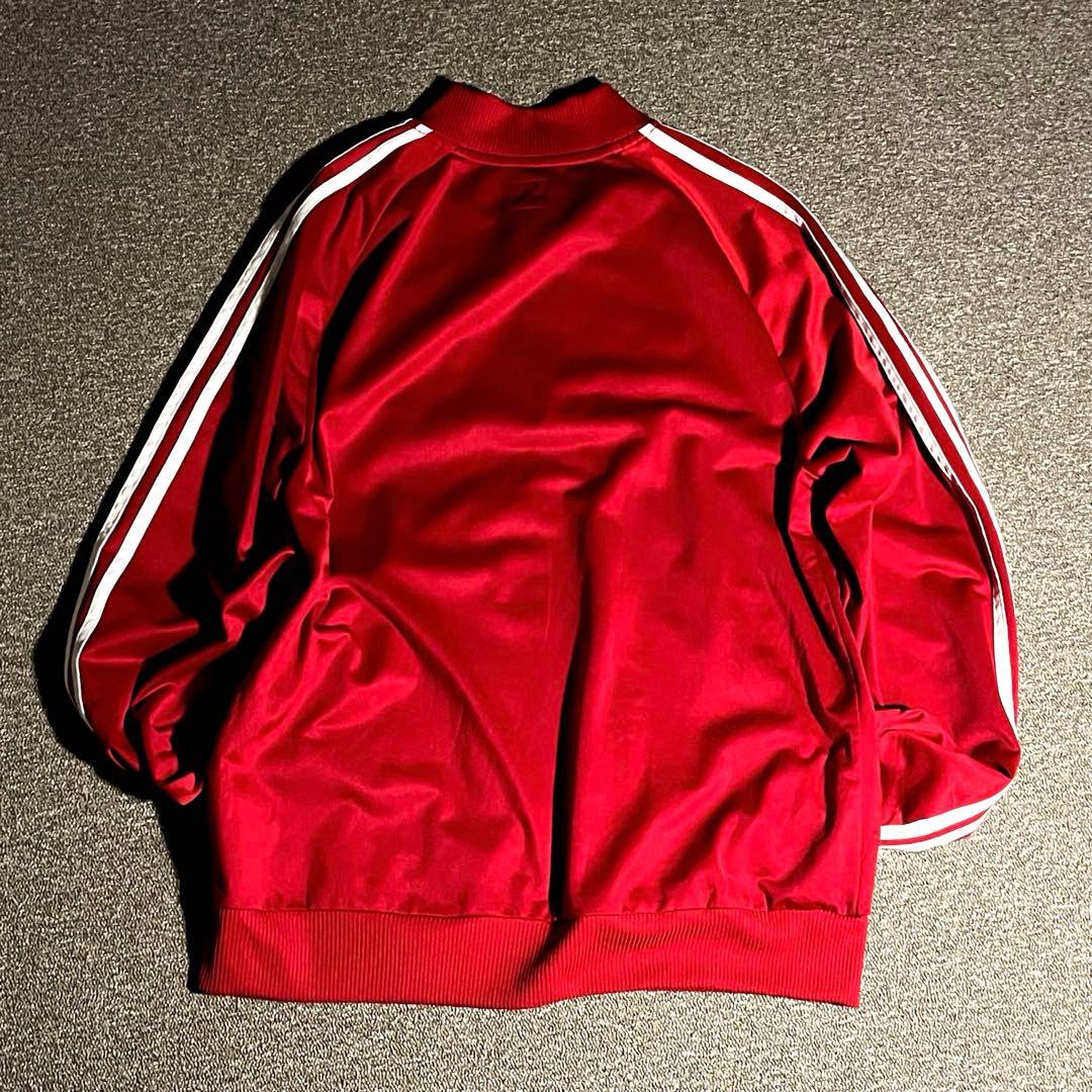 adidas ジャケット Mサイズ　レッド　アディダス