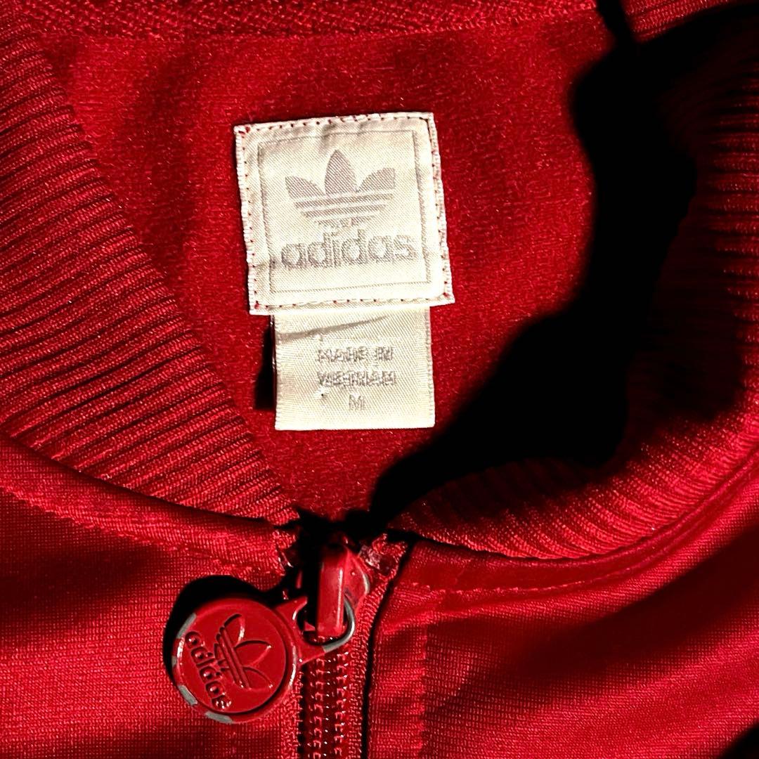adidas ジャケット Mサイズ　レッド　アディダス