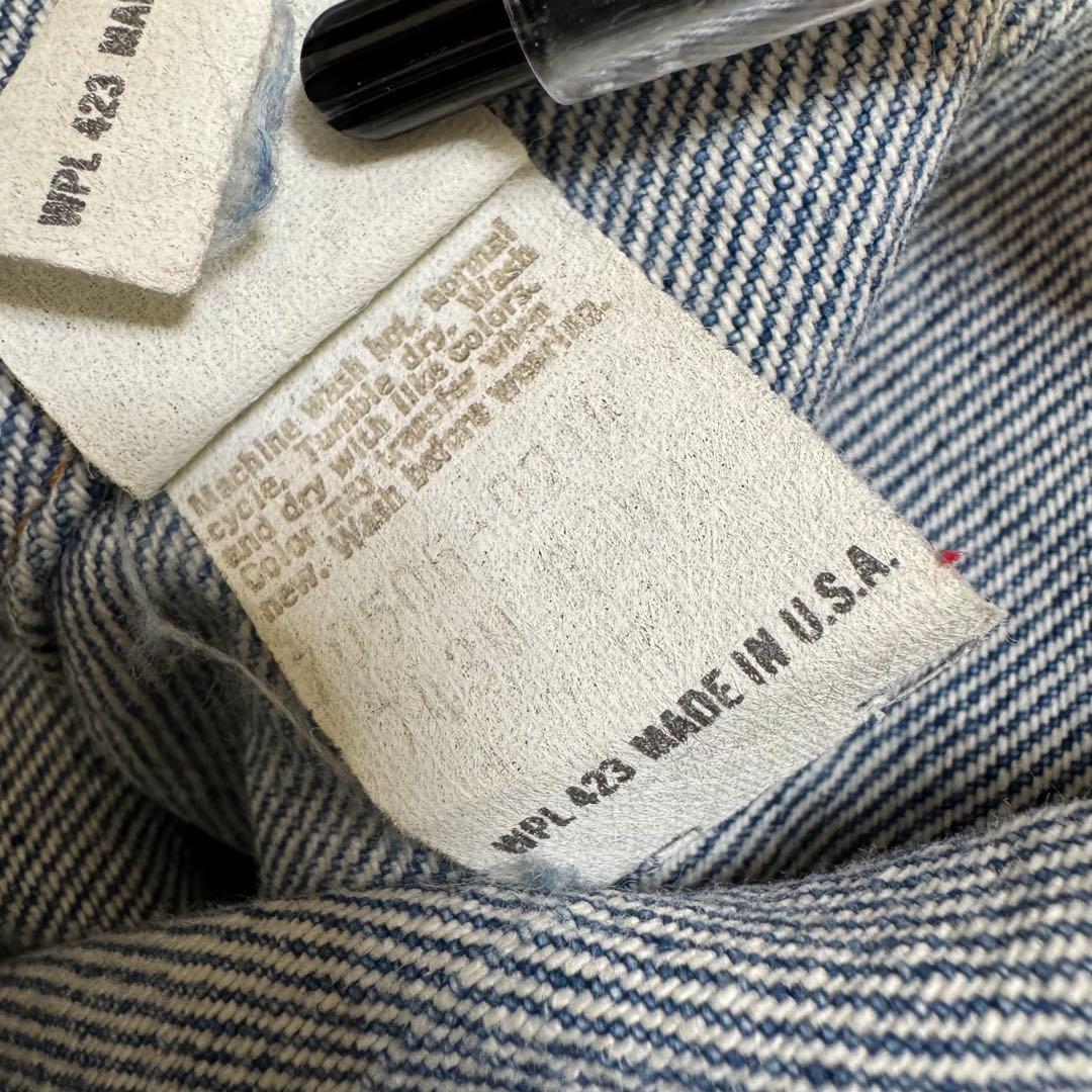 70s 80s 70506-0214 USA製 levi's 美品　スモールe