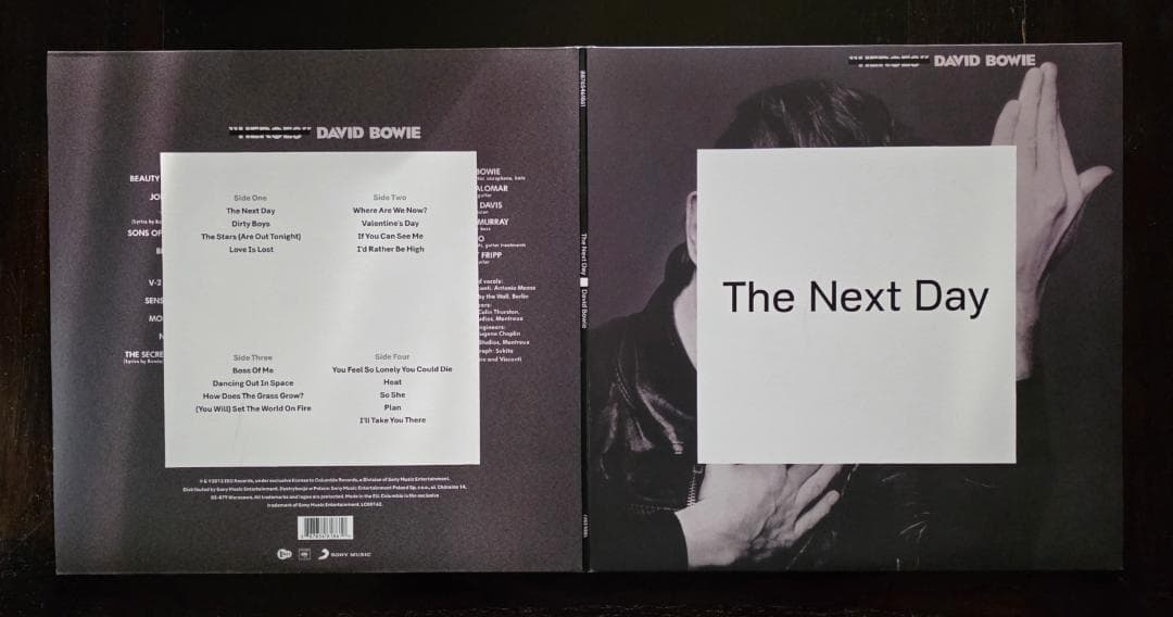 美品 デヴィッドボウイ 「The Next Day」 カラー２枚組LP