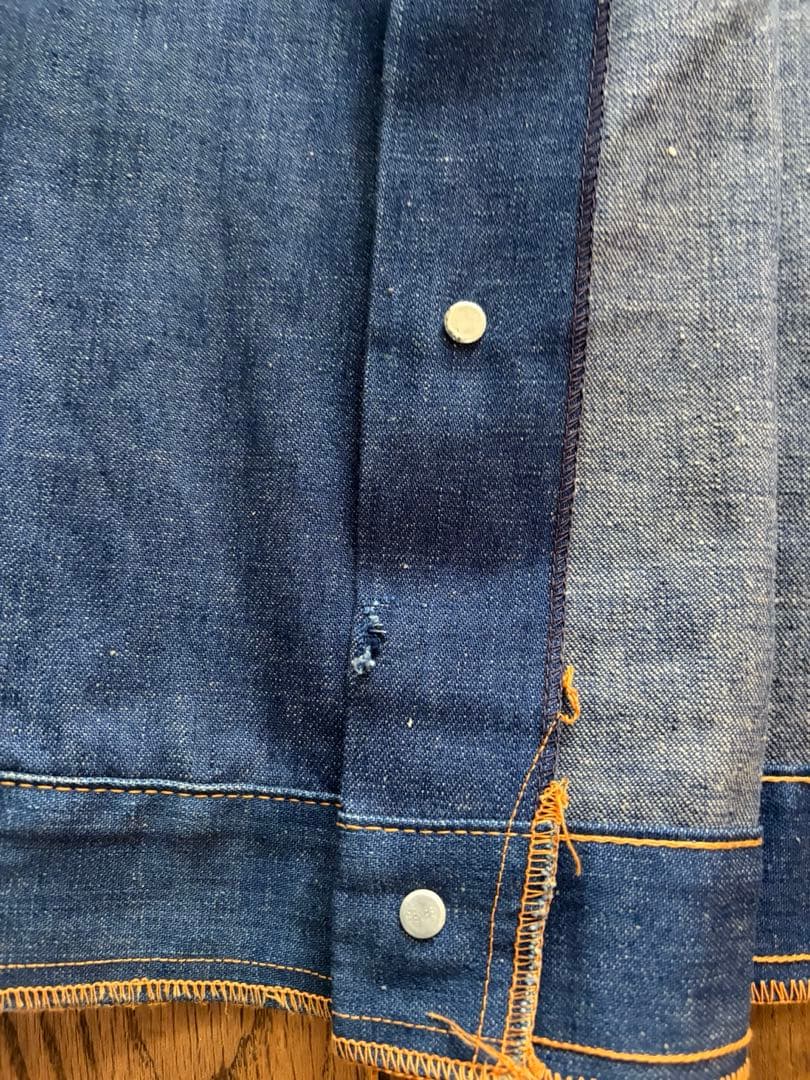 70s MR LEGGS ウエスタンデニムジャケット XL USA製