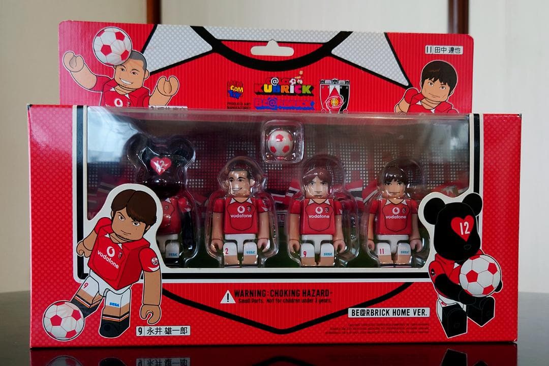 浦和レッズ 2005 ベアブリック＋キューブリック ３セット