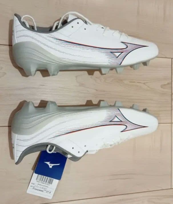 Mizunoサッカーシューズ　ミズノアルファ ホワイト　27ｃｍ