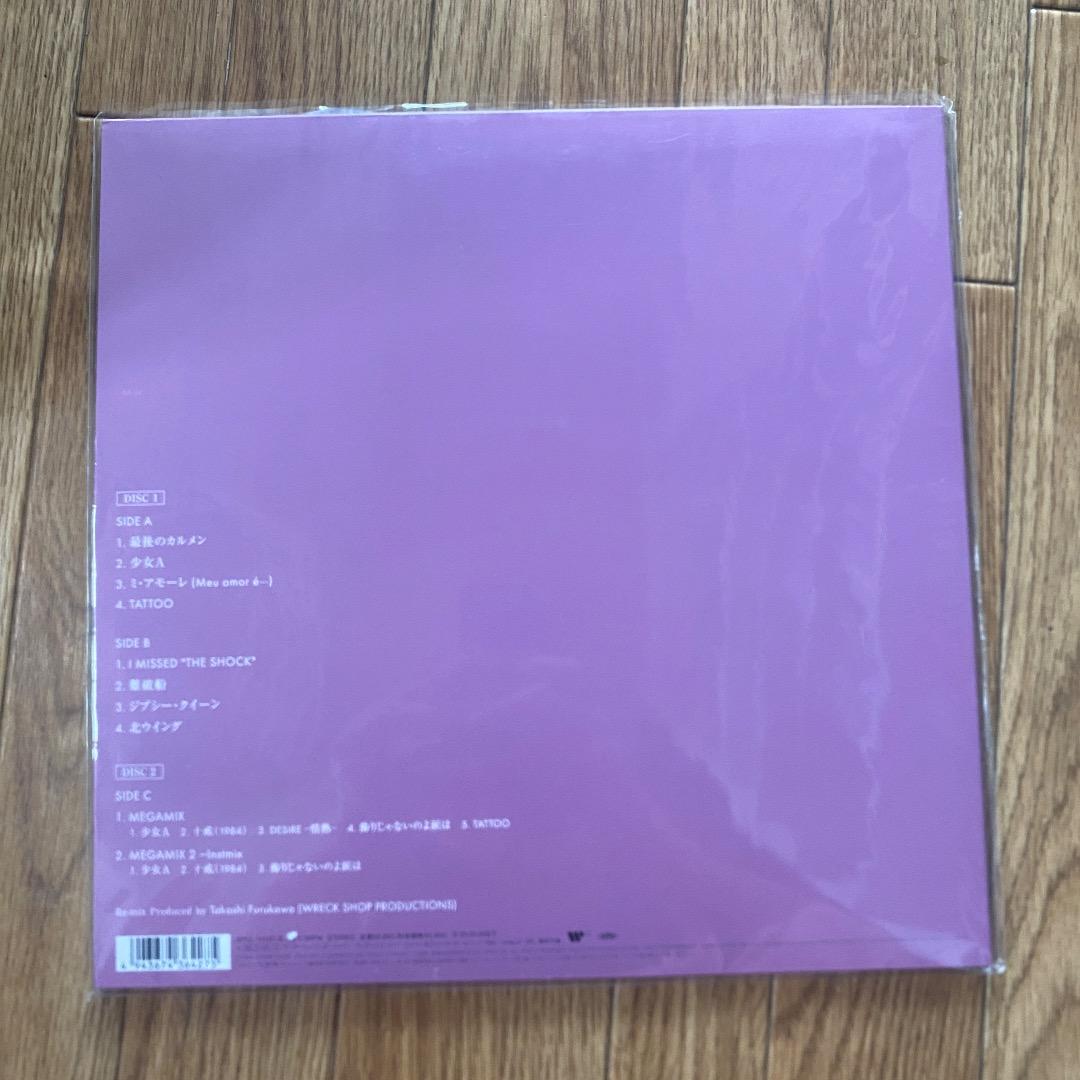 中森明菜 Regeneration 中森明菜 re-mix レコード 2LP