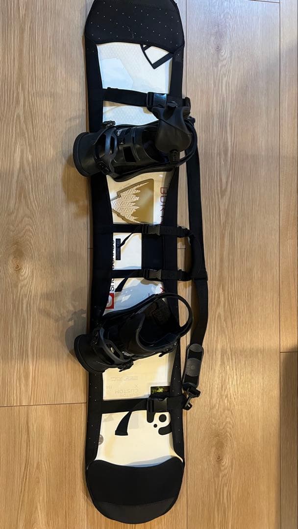 BURTON CUSTOM X 156cm バイン・ケース付セット