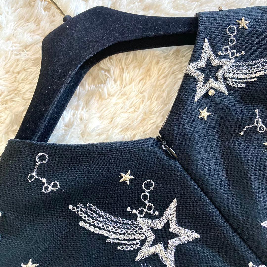 定価10万/数量限定 最高級/グレースコンチネンタル 刺繍 チュールワンピース
