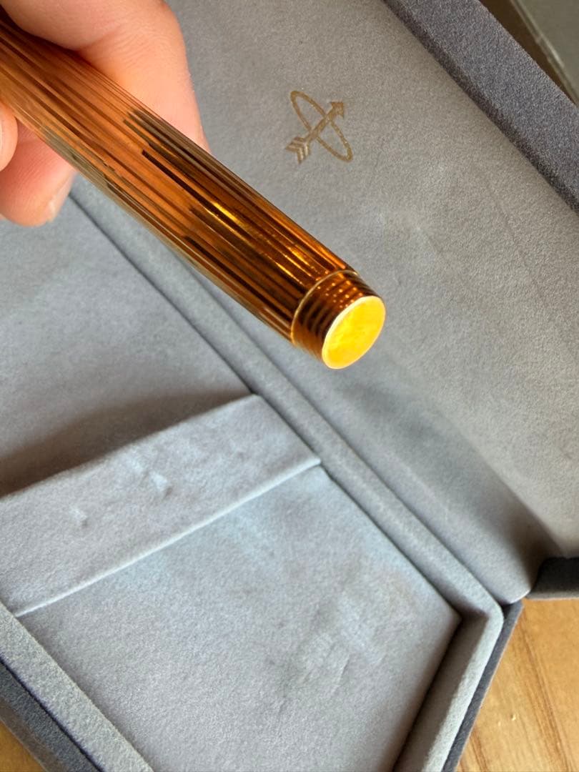 PARKER パーカー 万年筆 14K ペン先XF ゴールド 金張り フランス製