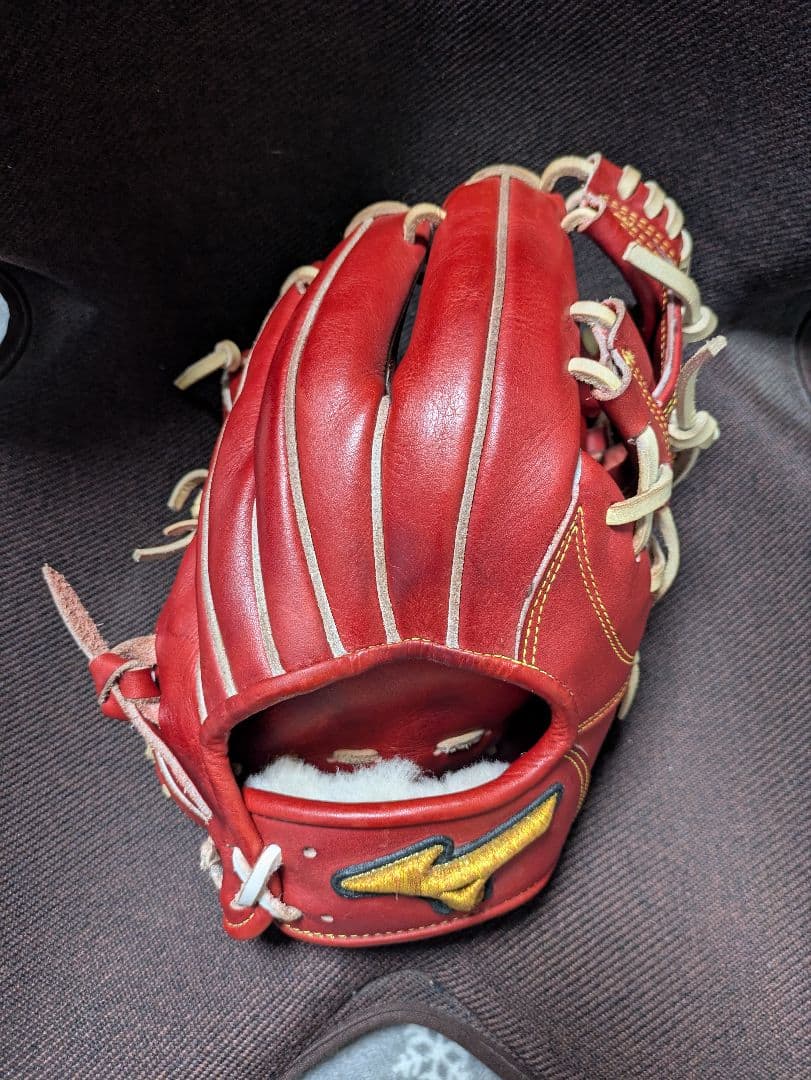MizunoPro classic クラシック 赤 軟式用