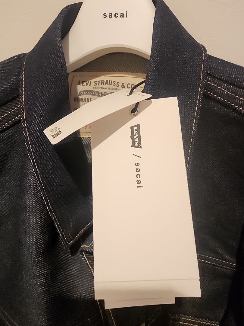 ジャケット・アウター sacai x LEVI'S Men's Denim Jacket size 3