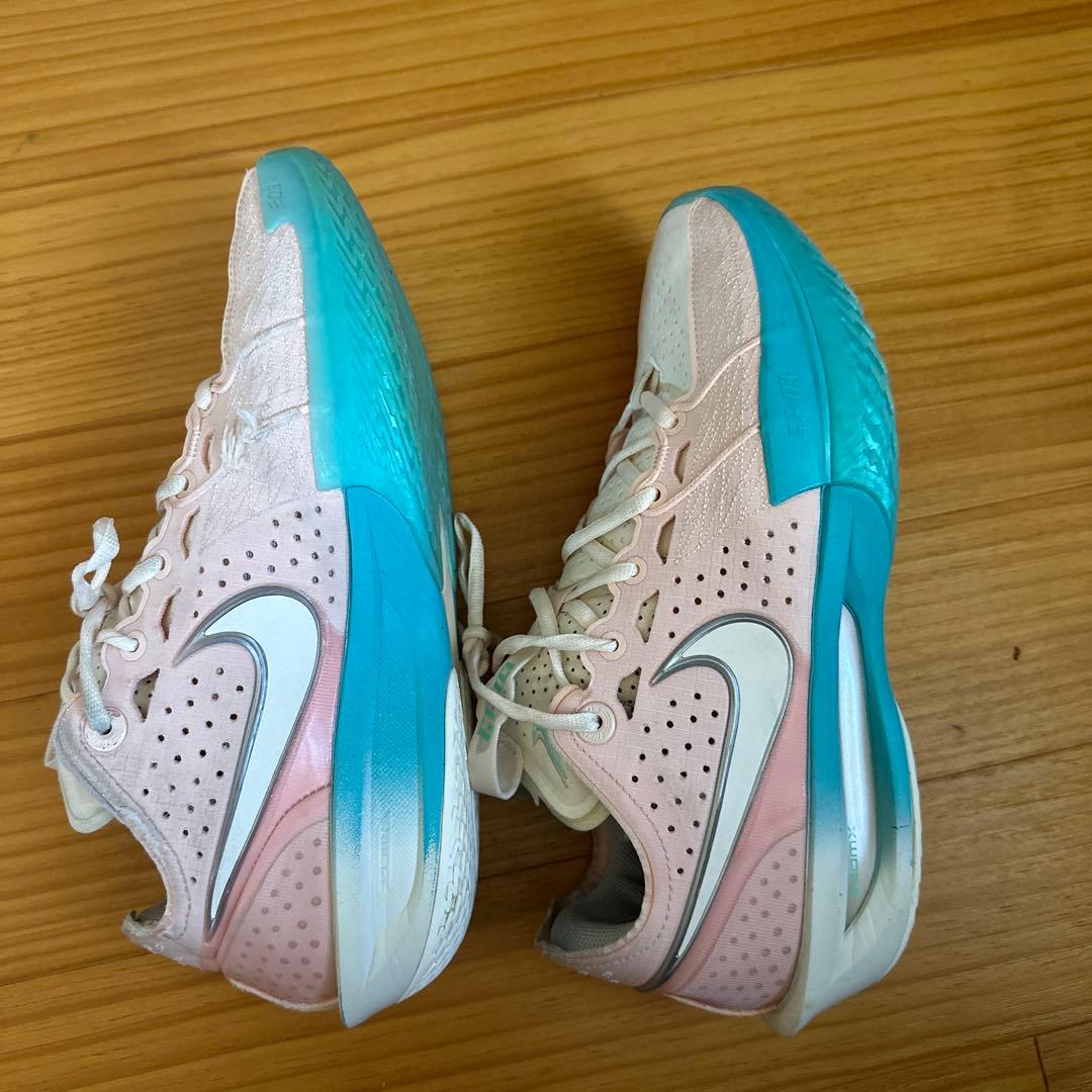 Nike バスケットボールシューズ ピンク/水色箱無し