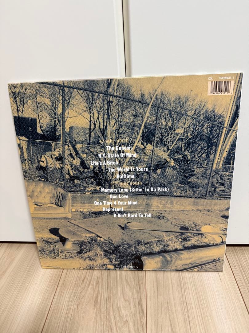 NAS illmatic レコード　clear クリア　vinly