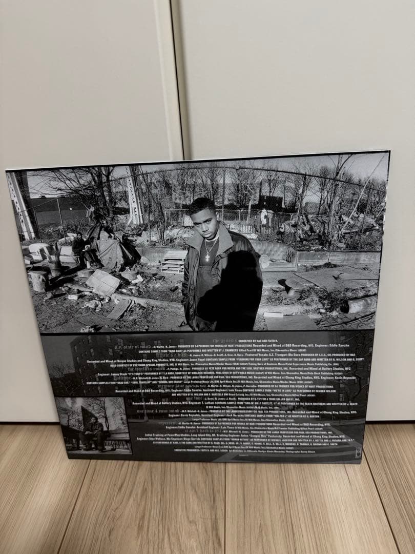 NAS illmatic レコード　clear クリア　vinly