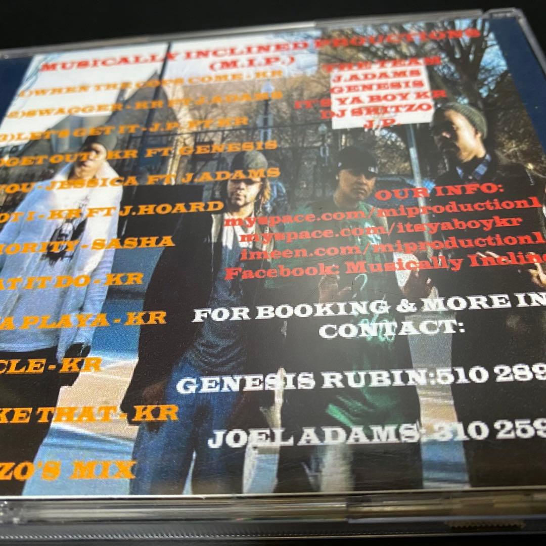 洋楽 MUSICALLY INCLINED PRODUCTION/G-RAP