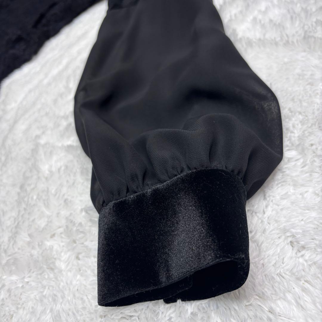 美品 Ameri SHEER LACE DRESS アメリ レースドレス