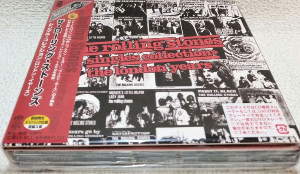 『Ｔｈｅ Ｒｏｌｌｉｎｇ Ｓｔｏｎｅｓ／シングル・コ…』３ＣＤ☆初回限定【中古品