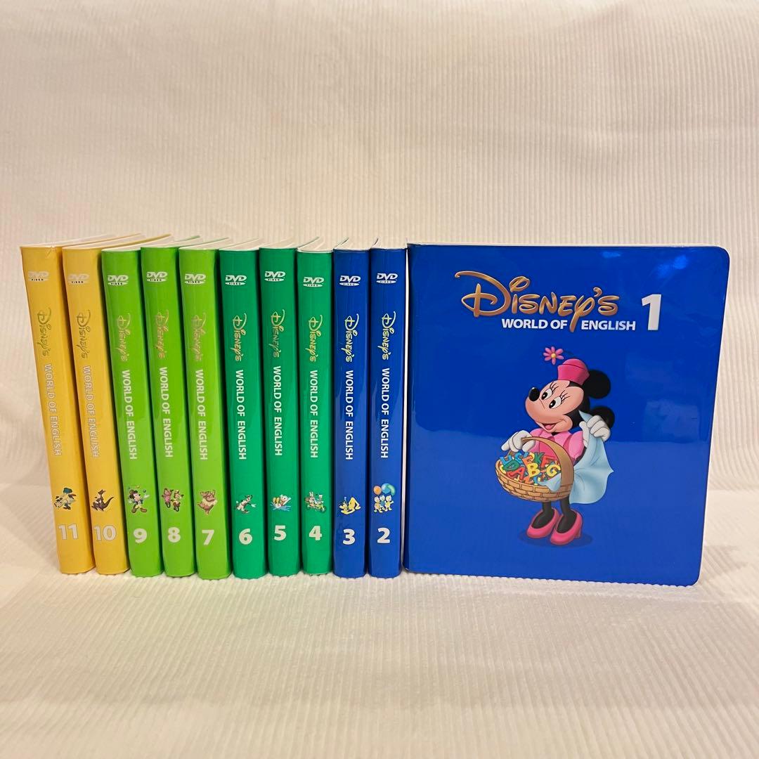 DWE ディズニー英語システム ストレートプレイ DVD 11枚
