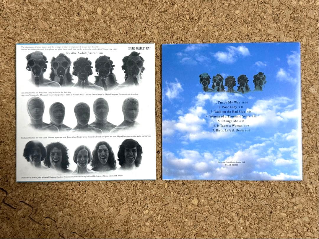 ★アルカディウム / ブリーズ・アホワイル 紙ジャケ BELLE213517/8