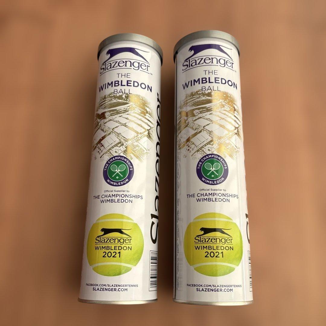 Slazenger ウィンブルドンボール 2021 2缶セット
