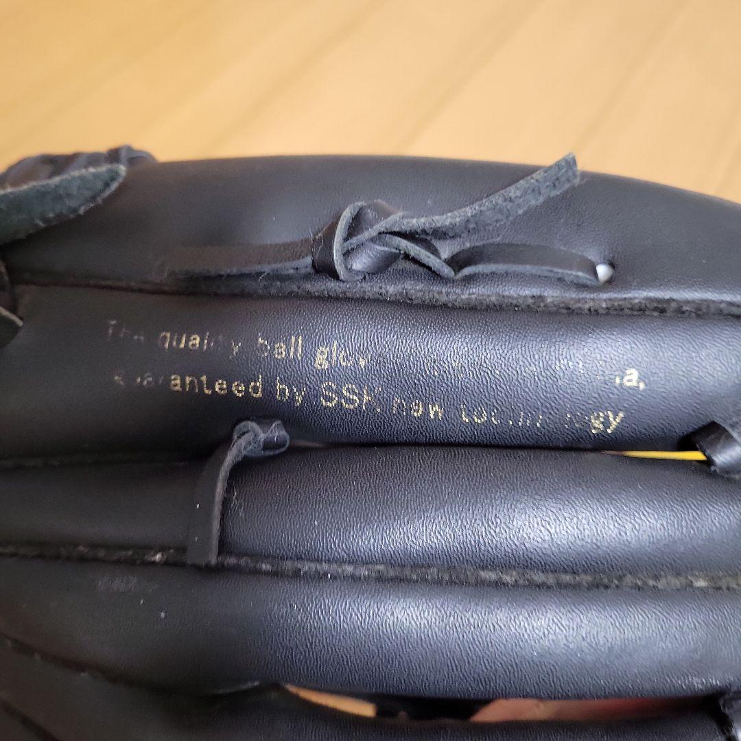 中古★SSK&Nike 軟式グローブ 黒2点セット内野手外野手ピッチャー