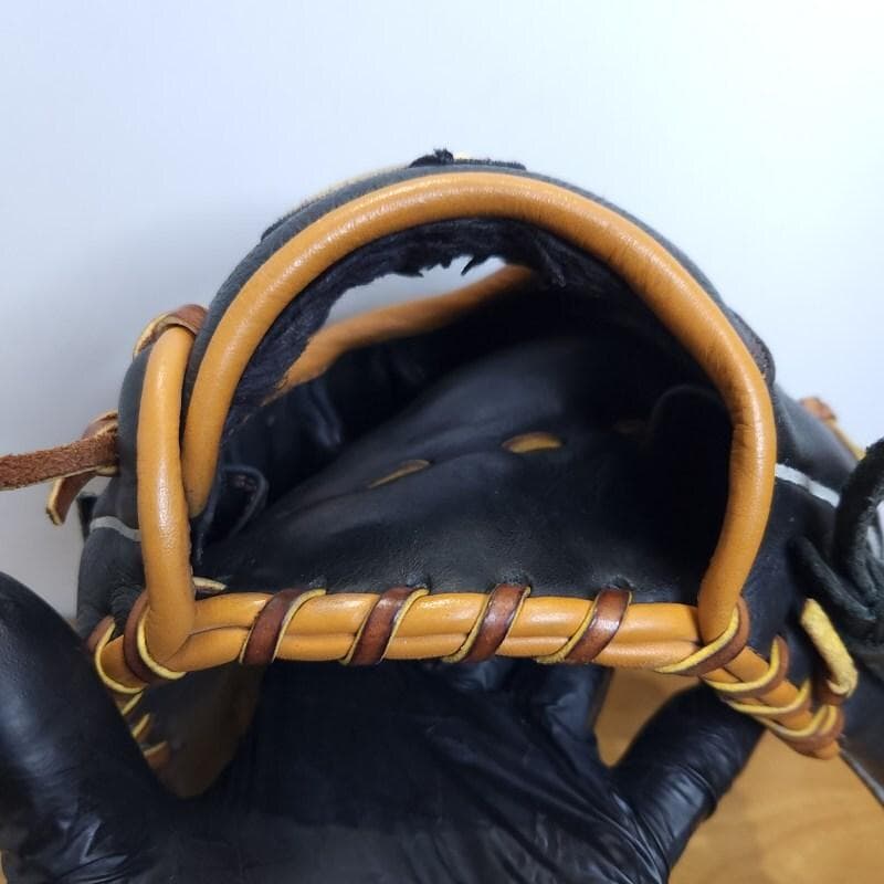 ミズノ ダイビングキャッチ 限定 ペイズリー柄 レア 良品 内野用 軟式グローブ