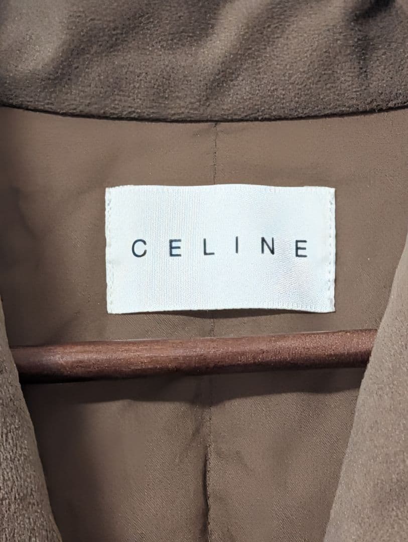 みけみけ様　激レアCELINE マカダム柄 ダウンベスト 西川ダウン 男女兼用