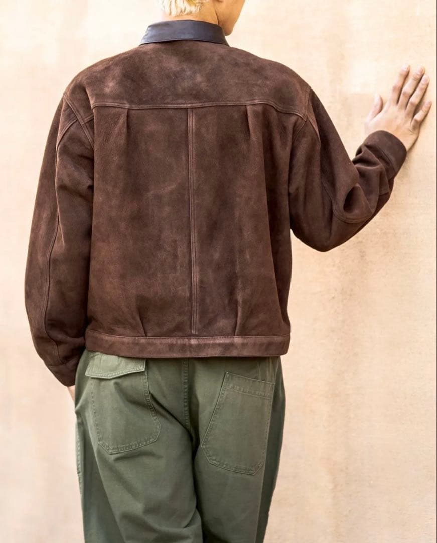 ジャケット・アウター A.presse Suede Leather 1st Type Jacket