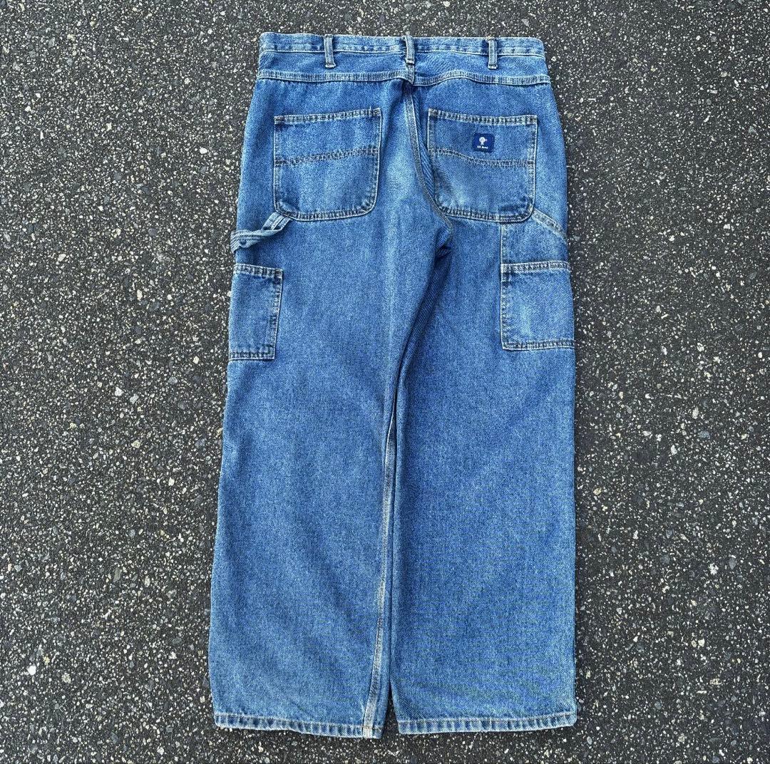 90s 00s ワイドデニムパンツ ペインター バギー 極太 シティーボーイ