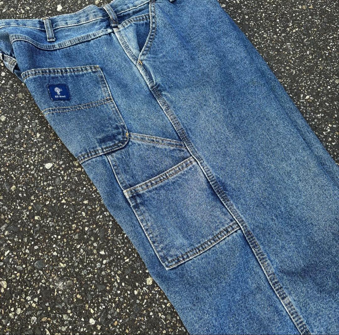 90s 00s ワイドデニムパンツ ペインター バギー 極太 シティーボーイ