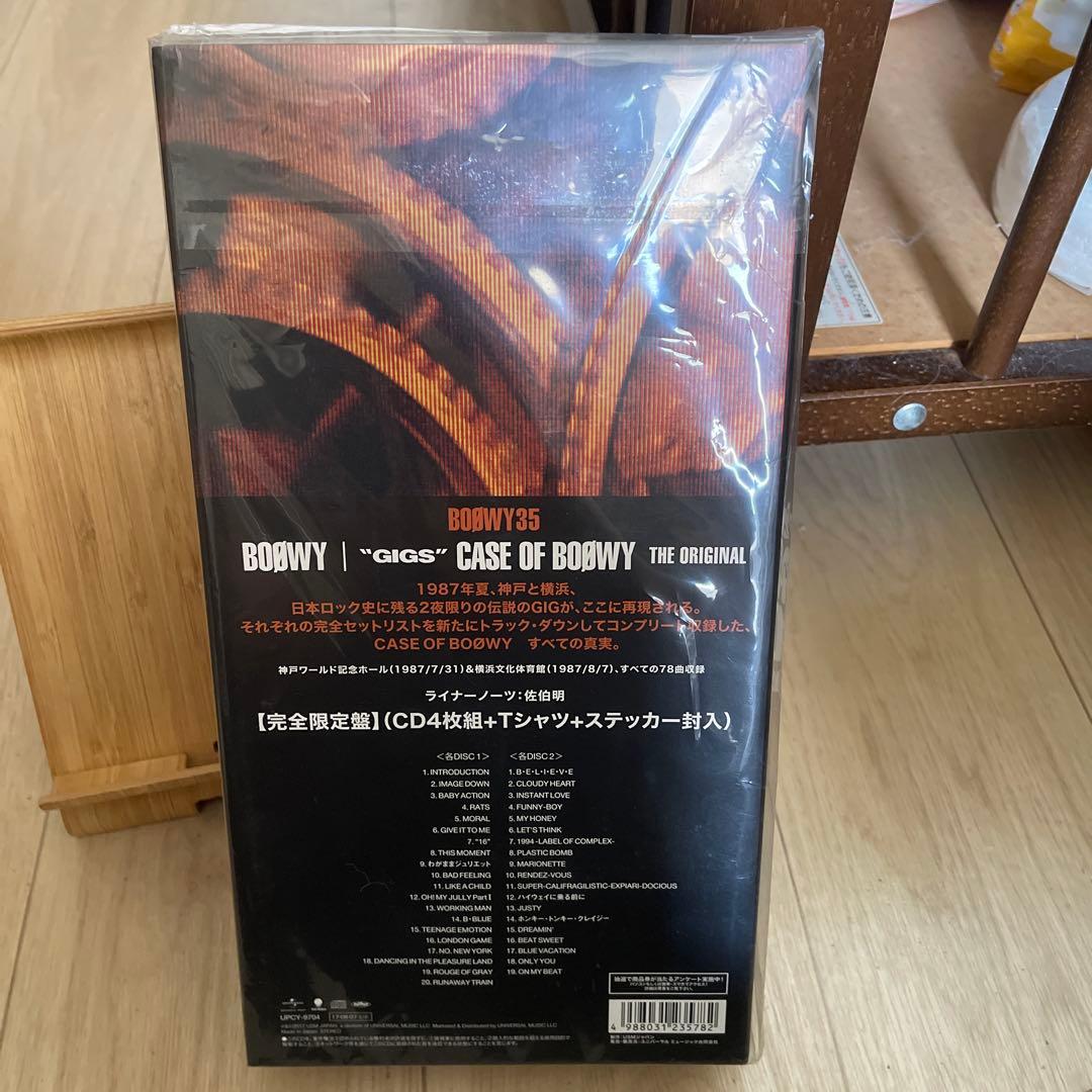 \\"GIGS\\" CASE OF BOφWY-THE ORIGINAL-