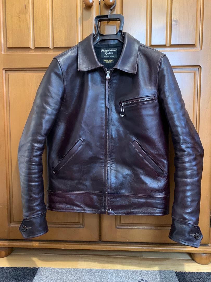 FOUNTAINHEAD LEATHER Alpha ブラウン36