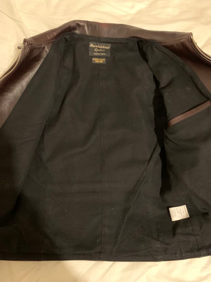 FOUNTAINHEAD LEATHER Alpha ブラウン36