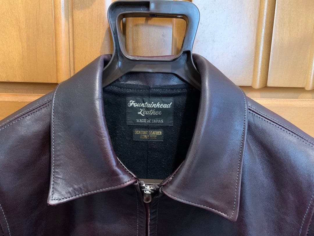 FOUNTAINHEAD LEATHER Alpha ブラウン36