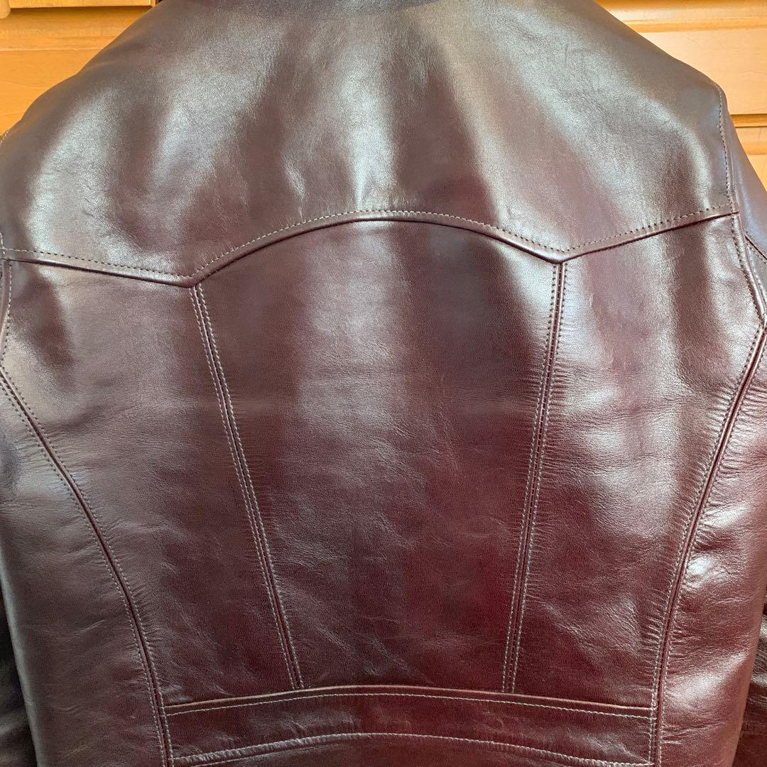FOUNTAINHEAD LEATHER Alpha ブラウン36