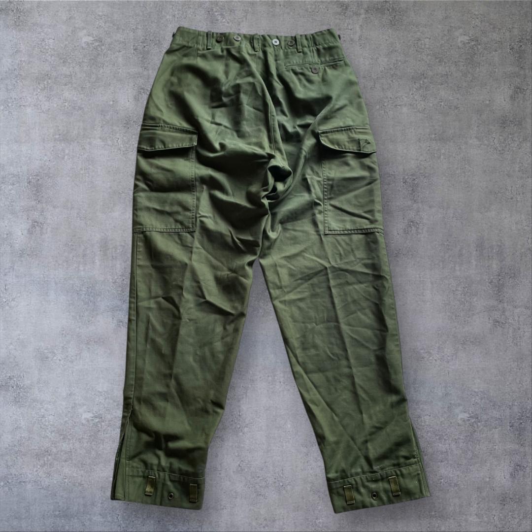 スウェーデン軍 M59 カーゴパンツ 補修跡 雰囲気抜群