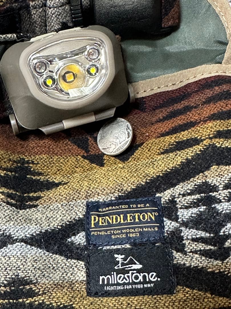 milestoneとPENDLETONコラボ限定ヘッドライト