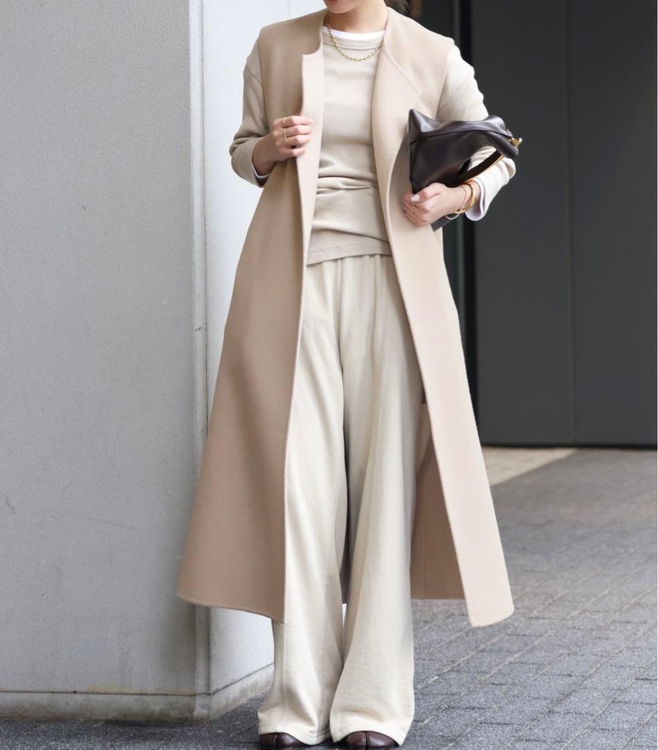 ベ*ル様 ドゥーズィエムクラス　2024AW ウールアンゴラ　ロングベスト　ベー